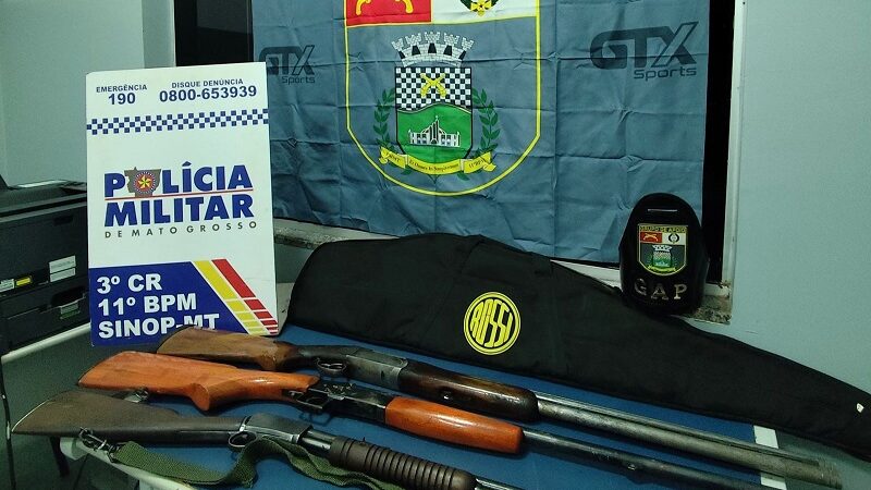 PM de Mato Grosso prende Casal suspeito de roubos a propriedades rurais em Sinop