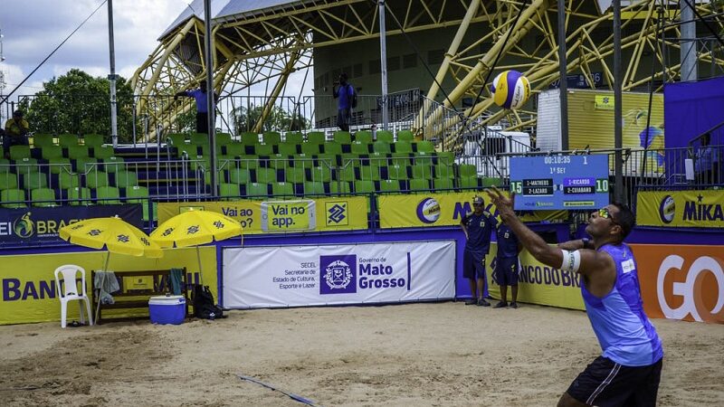 Etapa de Cuiabá do Circuito Brasileiro de Vôlei de Praia começa nesta quarta-feira (19)