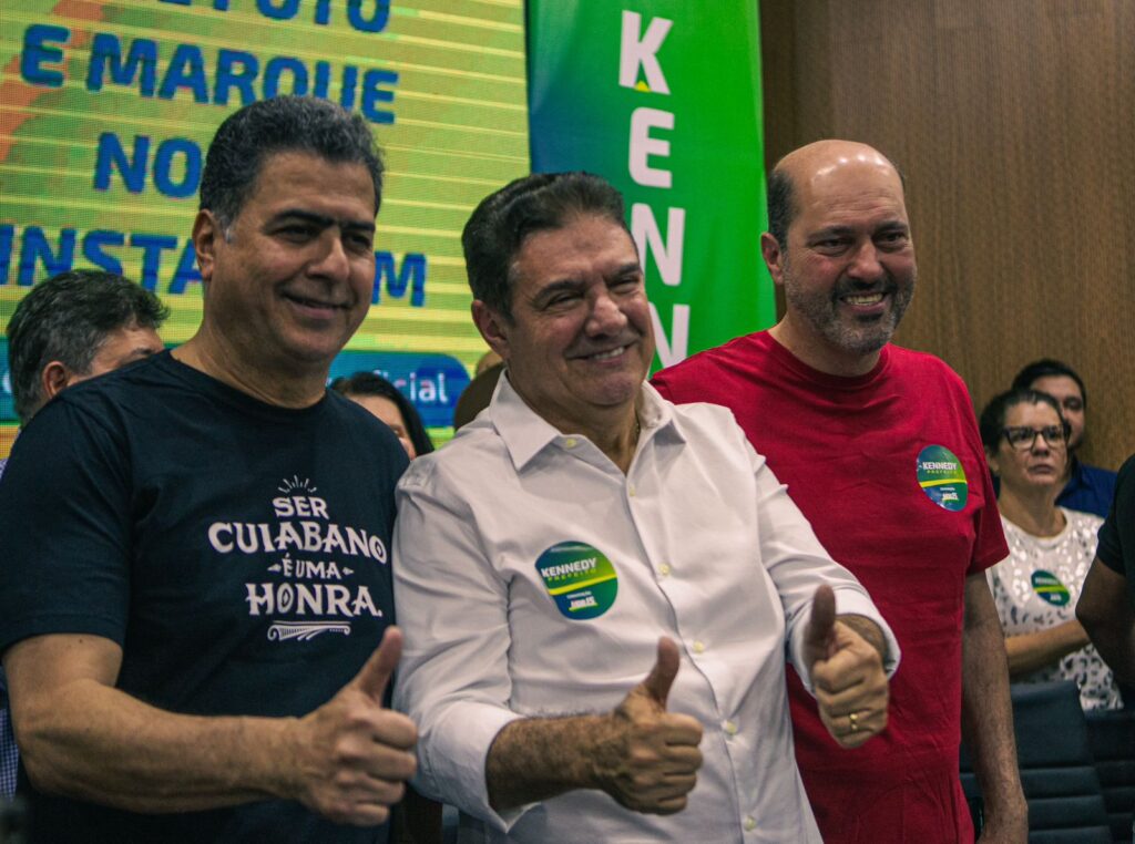 Em convenção, Emanuel Pinheiro destaca ‘crescimento gradativo’ da candidatura de Domingos Kennedy