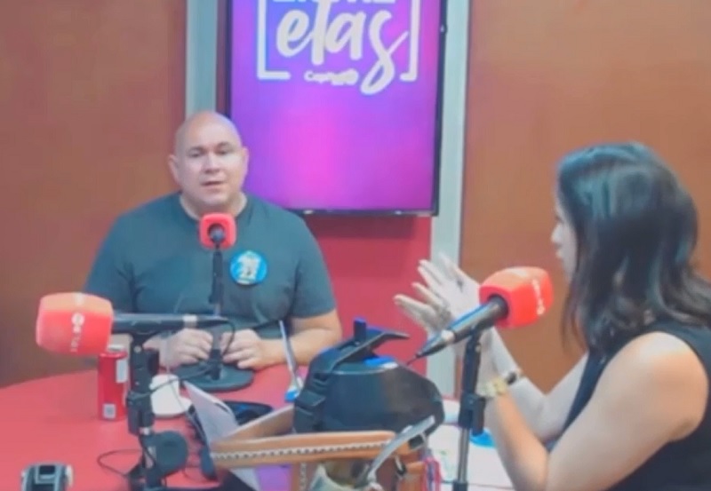 Candidato Abilio Brunini eleva tom em entrevista na Rádio Capital e assusta jornalista