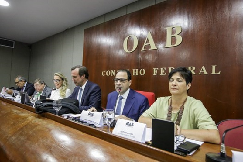 Ao Plenário, Simonetti destaca conquistas e reafirma compromissos da OAB com a advocacia