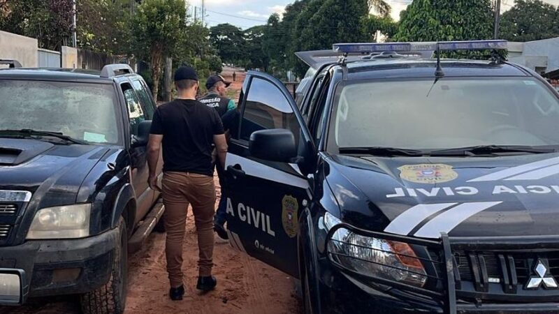 Foragido com diversas passagens criminais é preso pela Polícia Civil em Comodoro