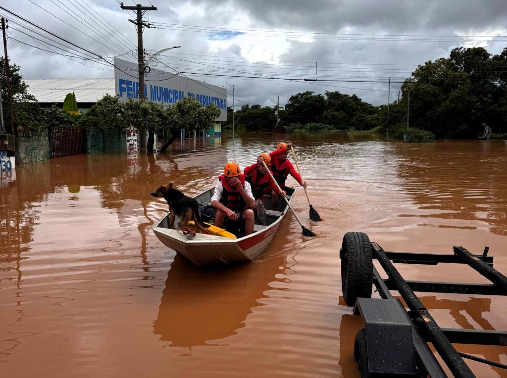 Corpo de Bombeiros intensifica operações de resgate devido às fortes chuvas em MT