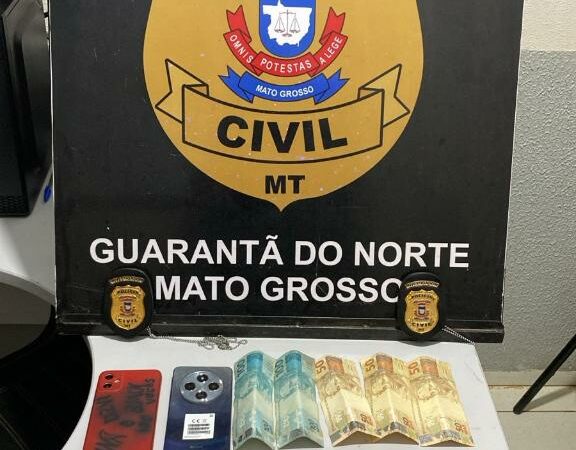 Polícia Civil apreende menor reincidente no tráfico de drogas em Guarantã do Norte