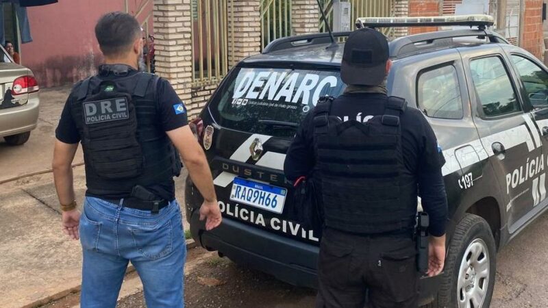 Polícia Civil cumpre mandados contra membros de facção envolvidos no tráfico interestadual de drogas