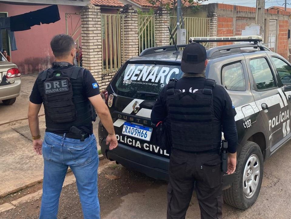 Polícia Civil cumpre mandados contra membros de facção envolvidos no tráfico interestadual de drogas