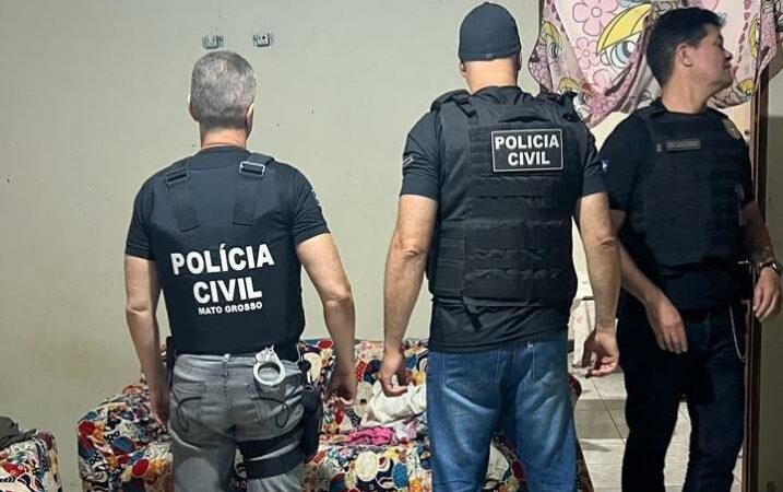 Polícia Civil cumpre sete mandados contra facção criminosa em Alto Taquari; dois homens são presos