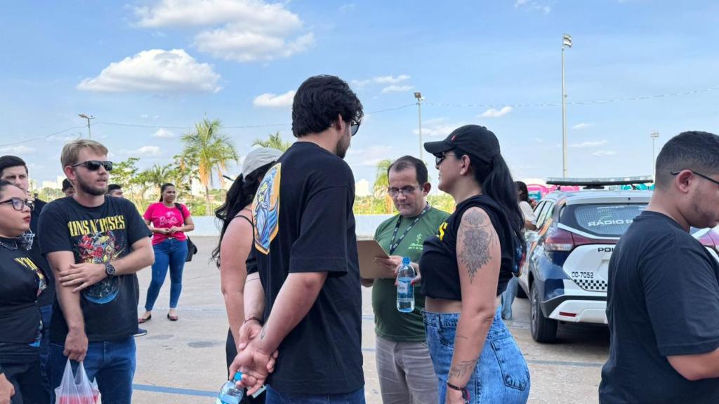 Maioria do público do show do Guns N’ Roses é de MT e 33% de outros estados, aponta pesquisa