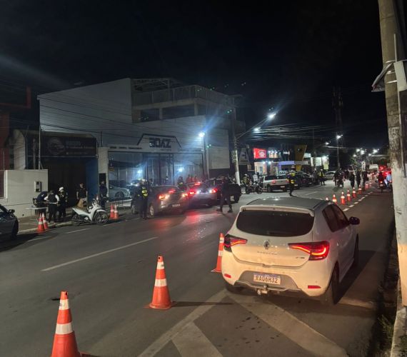 Operação Lei Seca termina com oito condutores presos em Várzea Grande