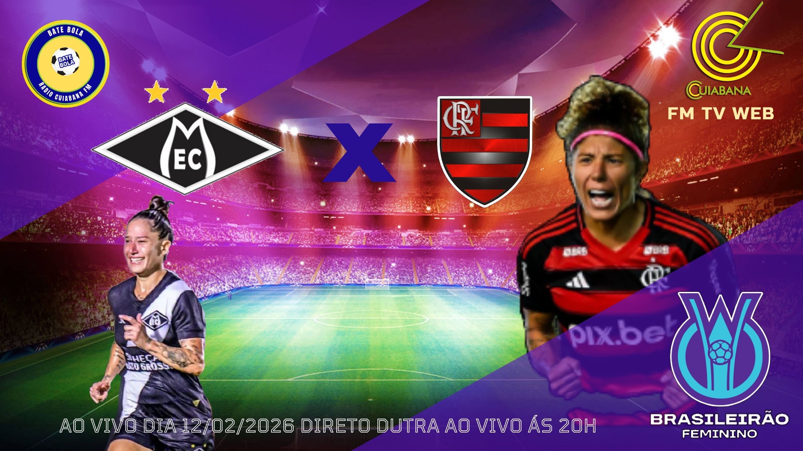 Mixto e Flamengo abrem o Campeonato Brasileiro em Cuiabá