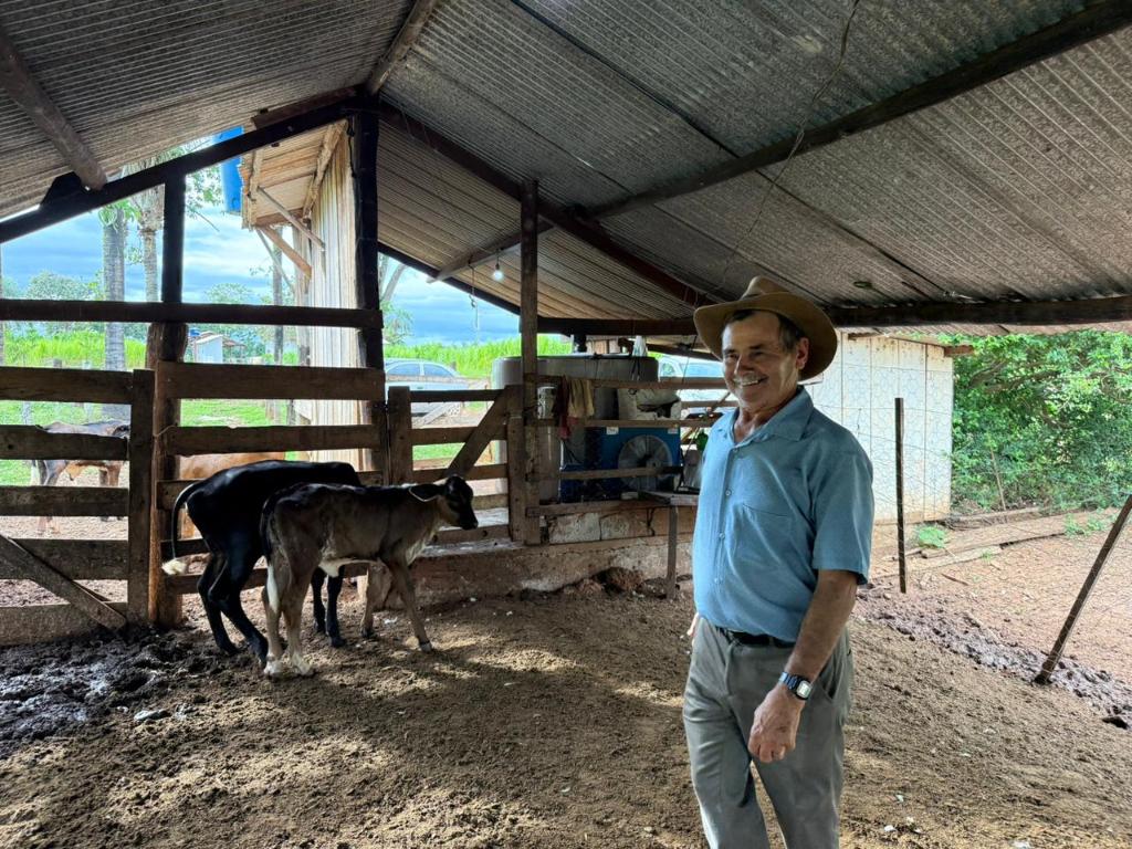 “Temos a chance de melhorar a genética do nosso gado leiteiro”, afirma produtor de Chapada do Guimarães