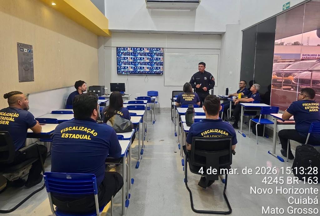 Inspetores da Ager passam por treinamento para fortalecer fiscalização do transporte intermunicipal