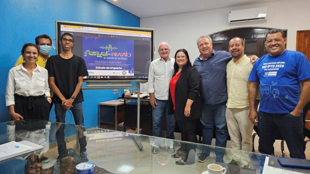 RETORNO GARANTIDO: Secel apresenta à Prefeitura de Chapada dos Guimarães o estudo de impacto socioeconômico do Festival de Inverno