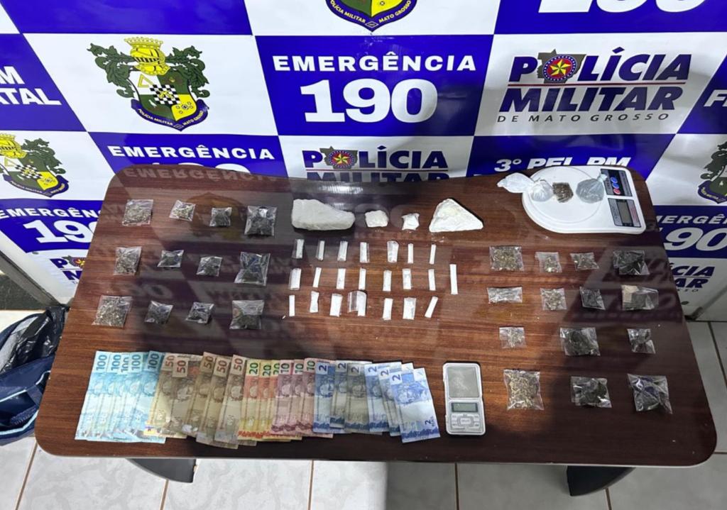 COMBATE AO TRÁFICO: Polícia Militar prende mulher com 48 porções de drogas em Feliz Natal