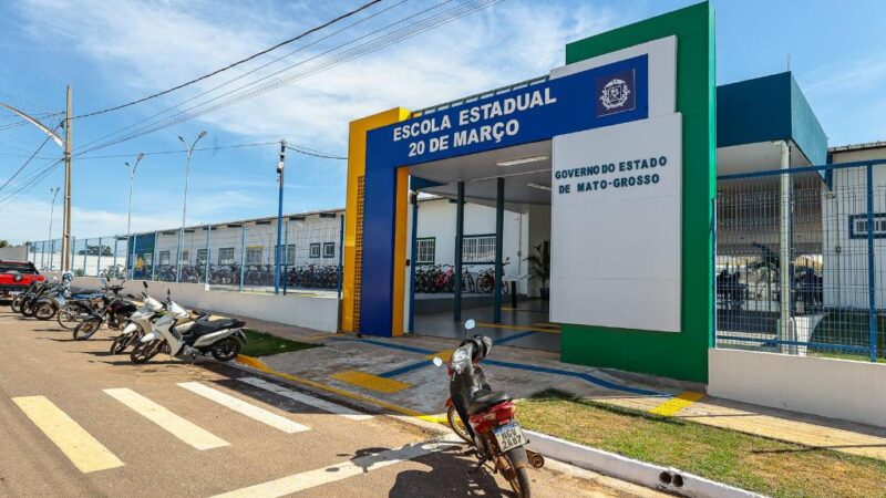 Governo de MT entrega nova Escola Estadual com estrutura para atender mais de 1 mil alunos