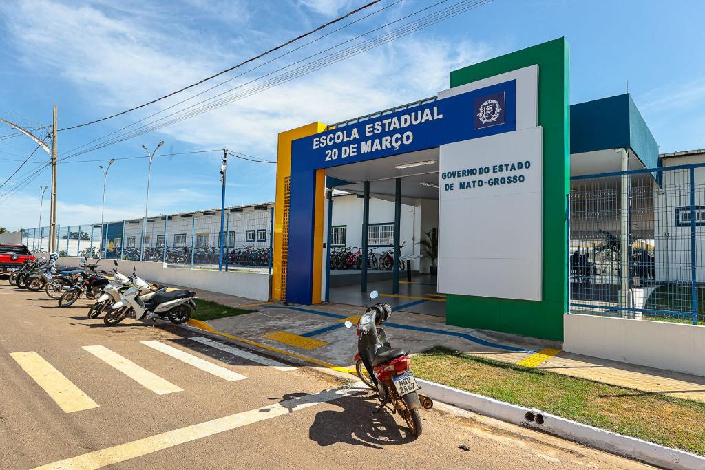 Governo de MT entrega nova Escola Estadual com estrutura para atender mais de 1 mil alunos