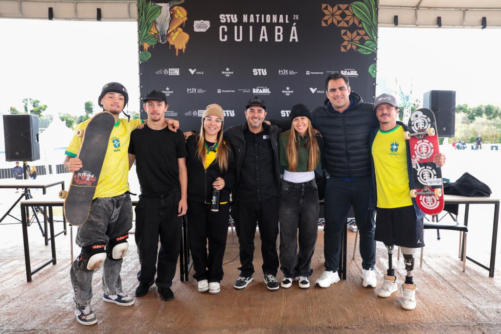 COMPETIÇÃO NACIONAL EM CUIABÁ: Principais atletas do país destacam qualidade do complexo de skate no Parque Novo Mato Grosso