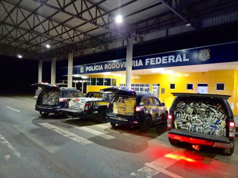 PRF apreende 2,4 toneladas de drogas em MT