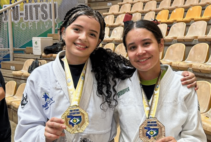 Jovens atletas de Lucas conquistam 46 pódios em etapa estadual de jiu-jitsu