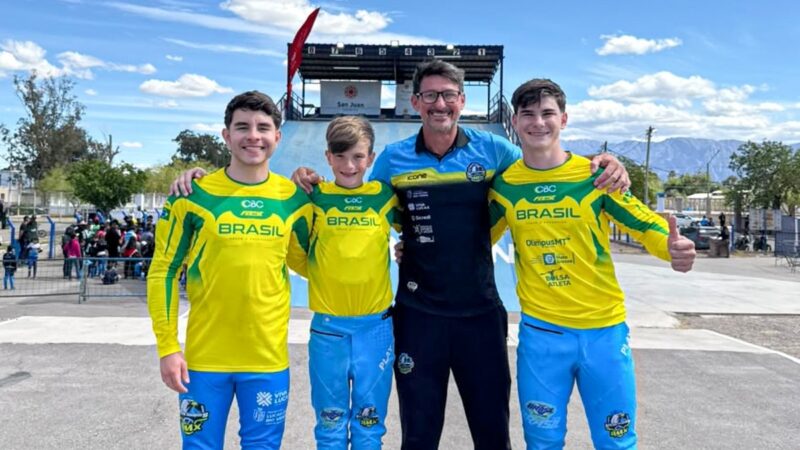 Atletas de BMX de Lucas do Rio Verde conquistam medalhas em competições na Argentina