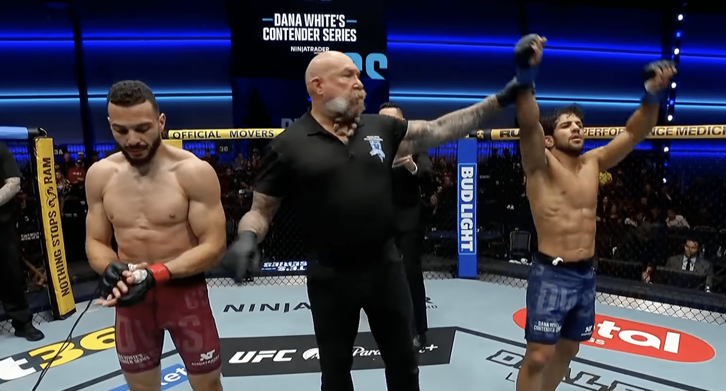 Erick Visconde, de Sinop, vence marroquino no Contender Series, mas não conquista contrato com o UFC