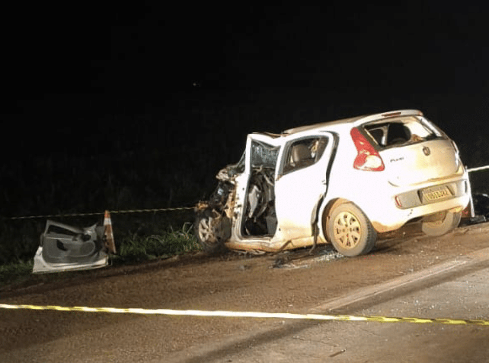 Acidente entre carro e carreta na MT-242, em Nova Ubiratã, deixa três mortos; vítimas são identificadas